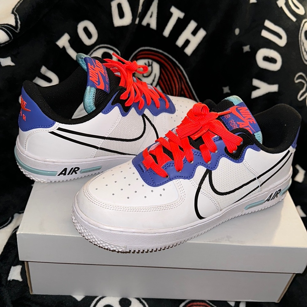 Slightly used Nike Air Ones. Kids size 7Y